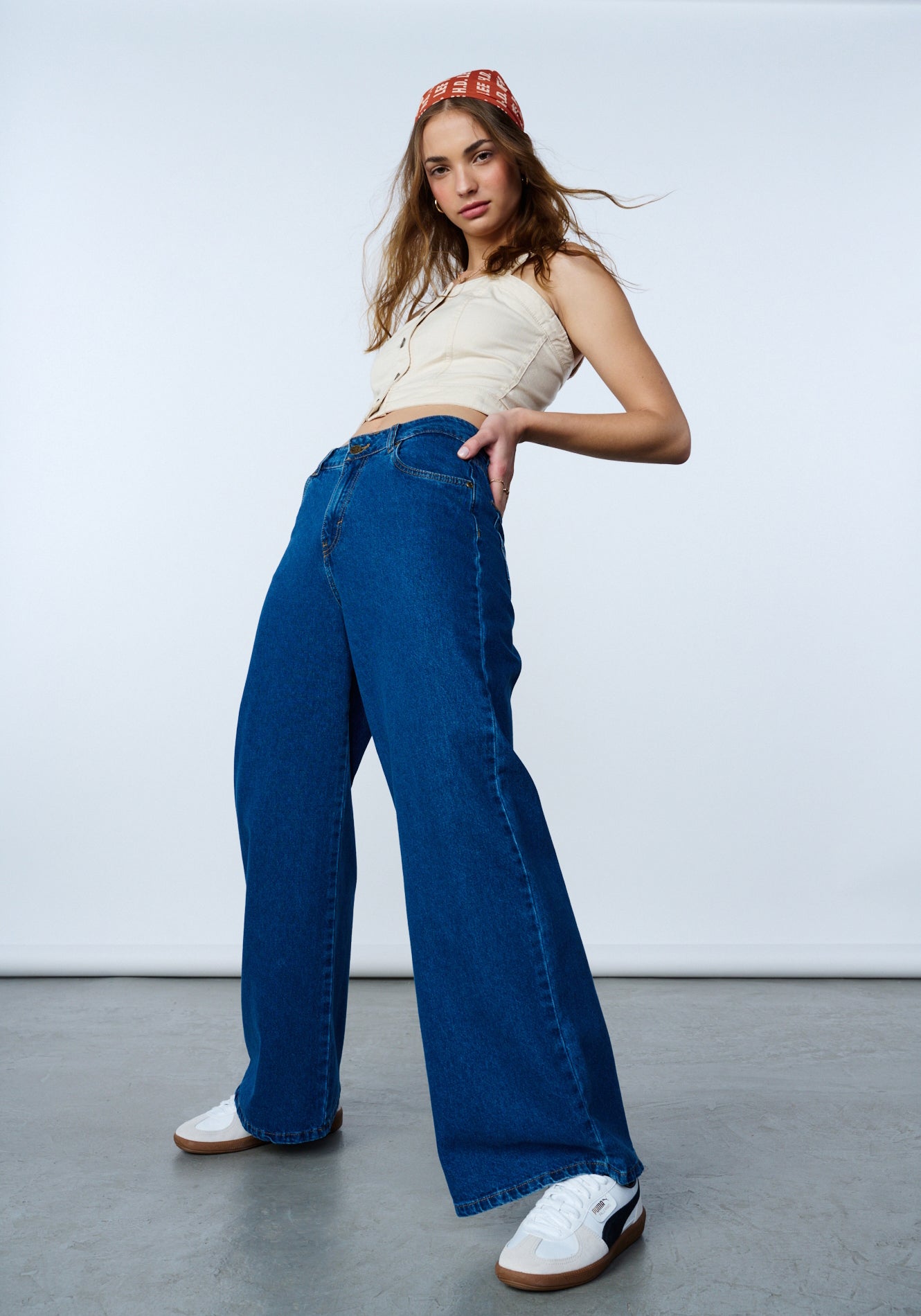 Jeans Lee Relaxed Mid Blue