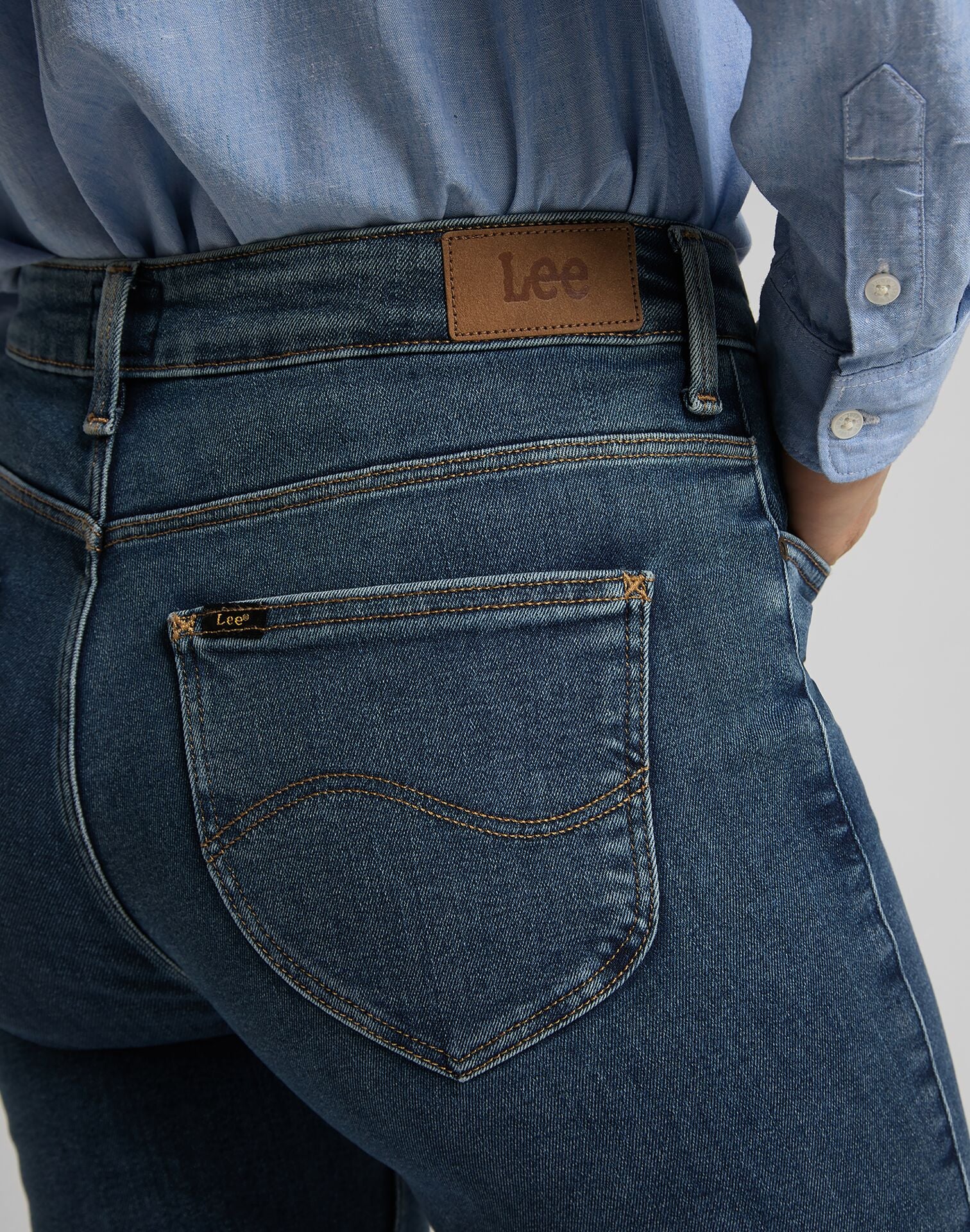 Jeans Mujer Tiro Alto Scarlett High Zip Mid Ely