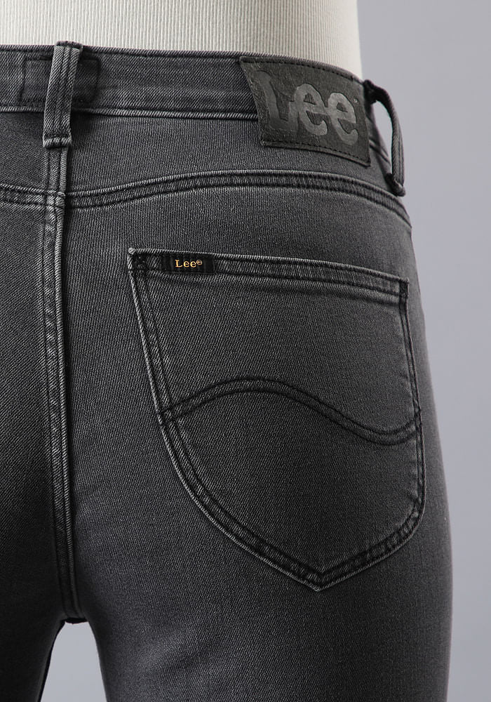 Jeans Mujer Tiro Alto Scarlett High Zip Moody Grey