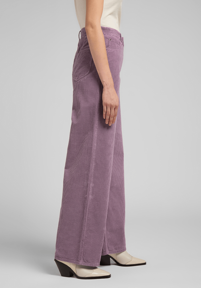 Jeans Mujer Tiro Alto Stella A Line Relaxed Fit Violet