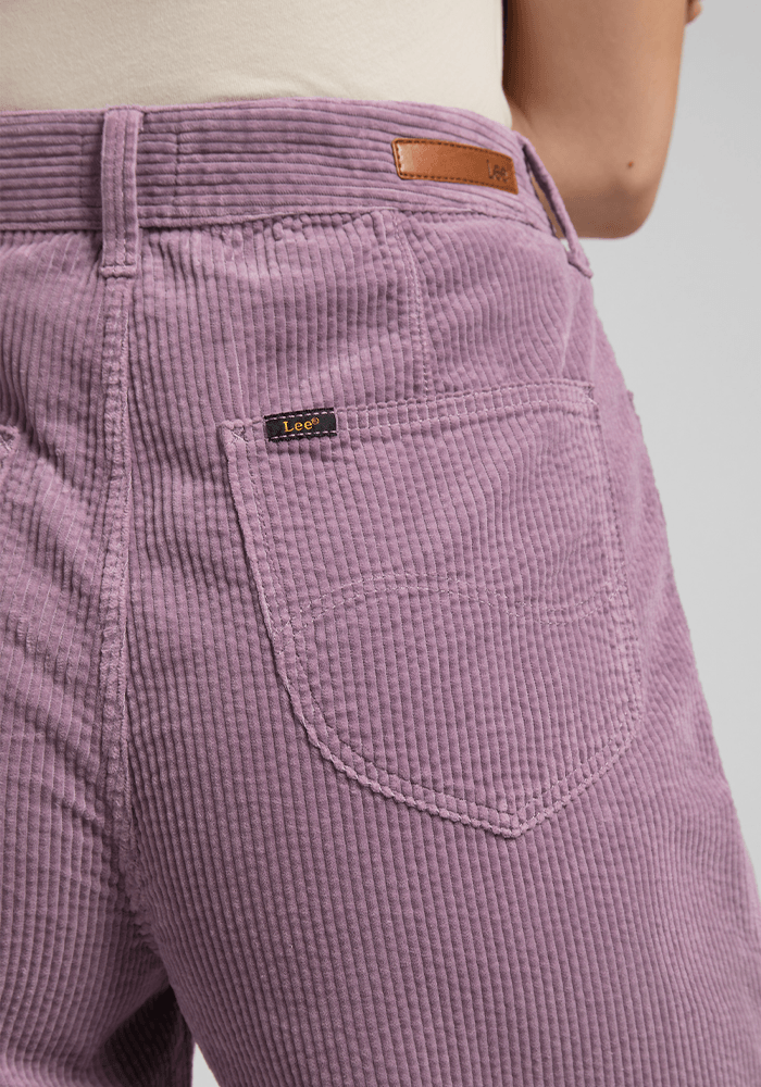 Jeans Mujer Tiro Alto Stella A Line Relaxed Fit Violet