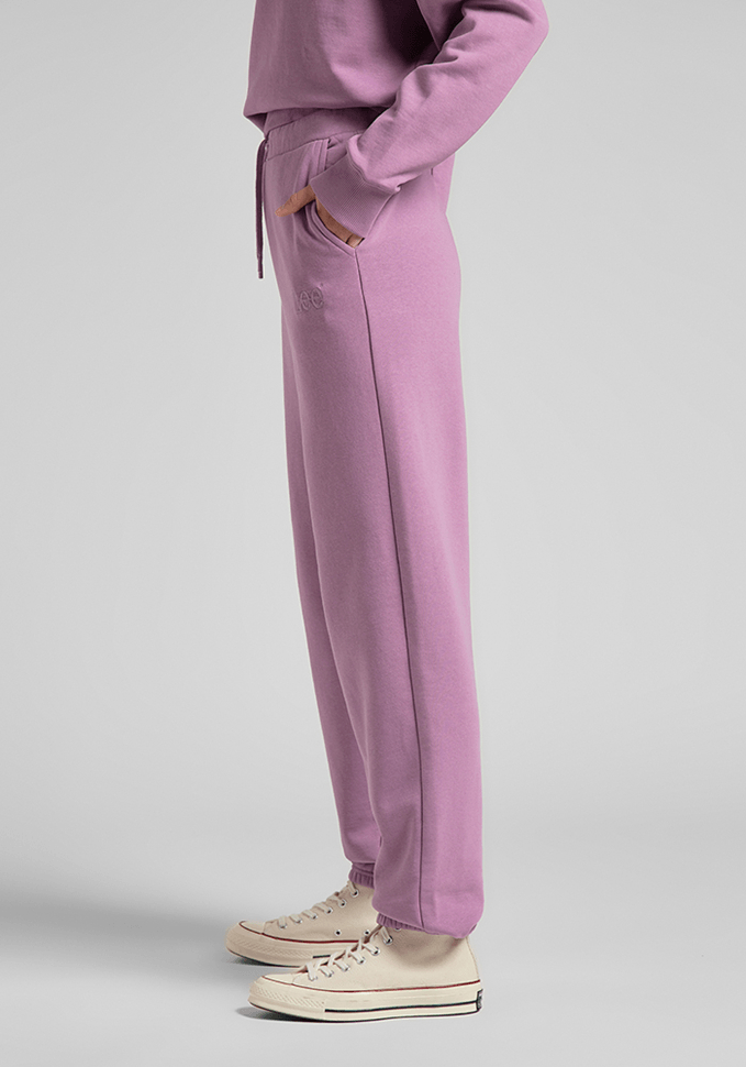 Buzo Mujer Jogger Plum