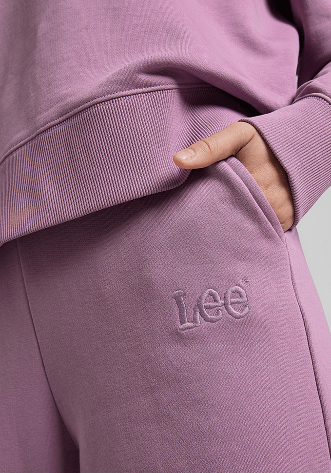 Buzo Mujer Jogger Plum