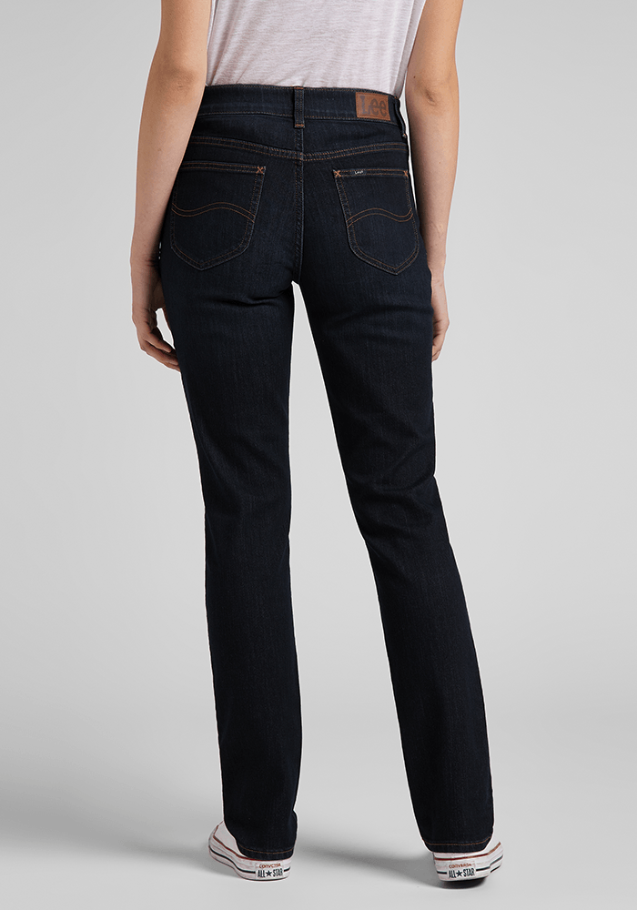 Jeans Mujer Soft Comfort Straight Fit Dark Night