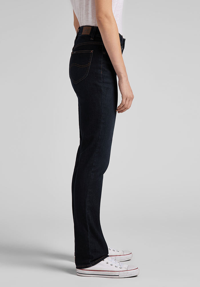Jeans Mujer Soft Comfort Straight Fit Dark Night