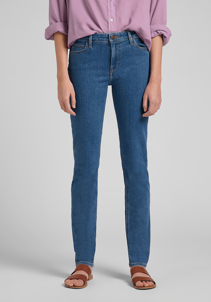 Jeans Mujer Elly Slim Fit Mid Lexi