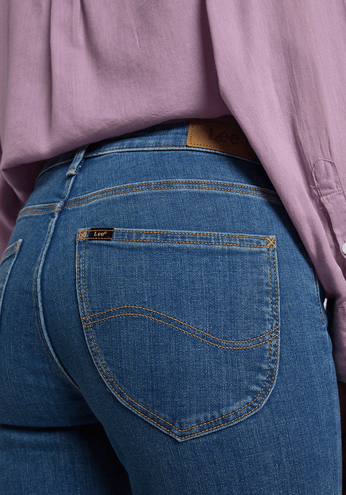 Jeans Mujer Elly Slim Fit Mid Lexi