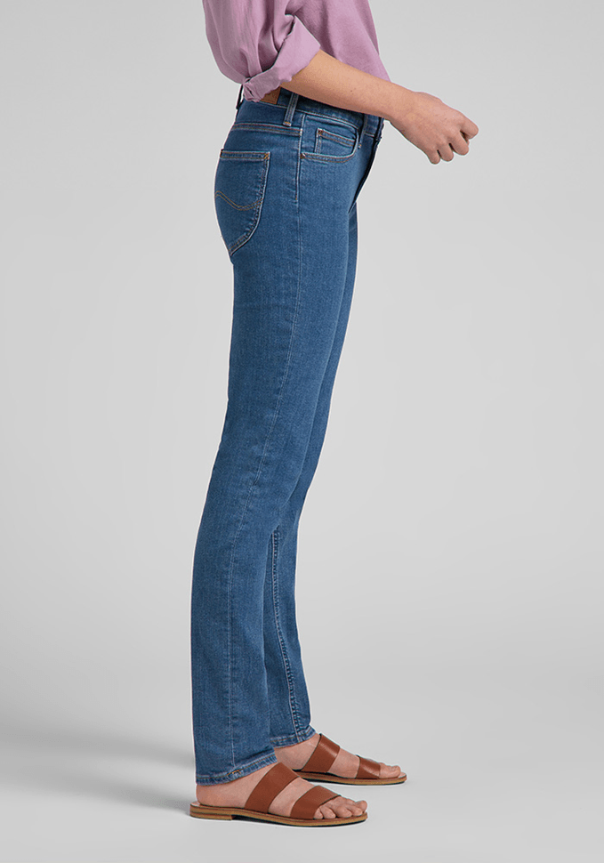 Jeans Mujer Elly Slim Fit Mid Lexi