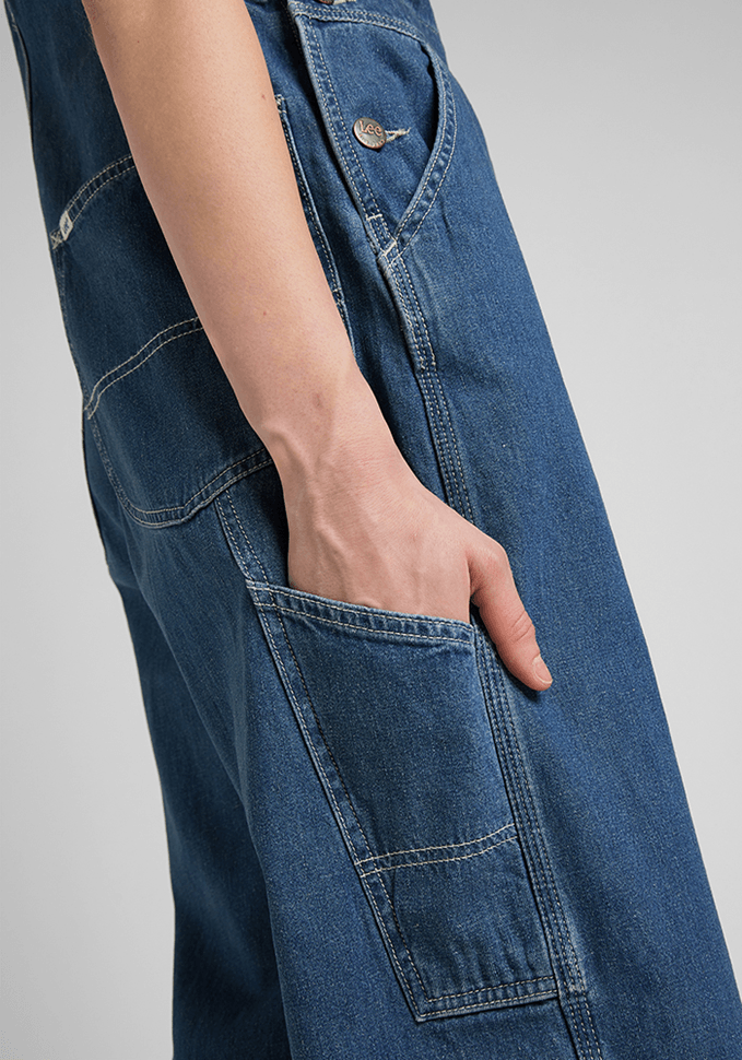 Jardinera Mujer Carpenter Bib Stone River