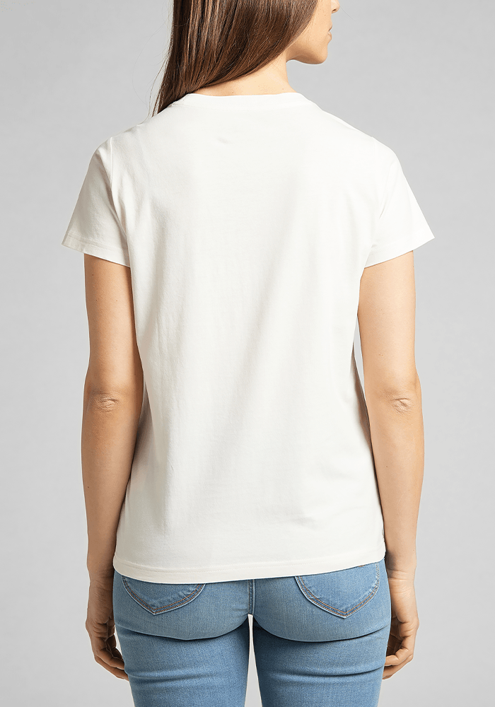 Polera Mujer Lee Off White