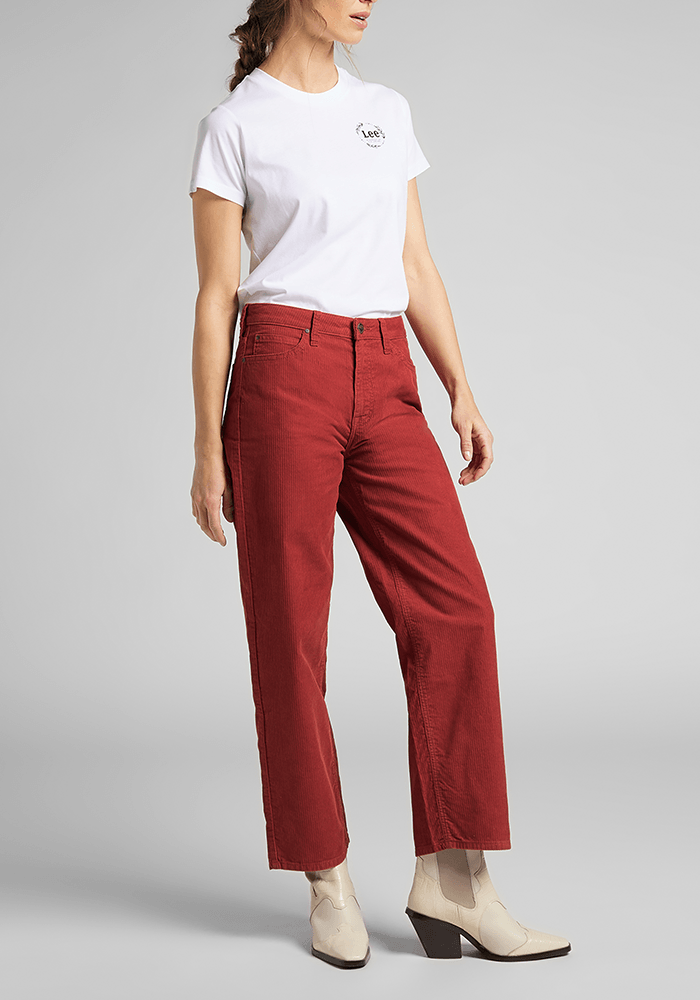 Polera Mujer Flower Tee White