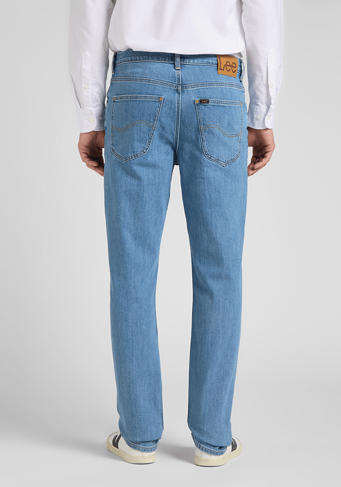 Jeans Hombre Brooklyn Classic Straight Fit Light Stone