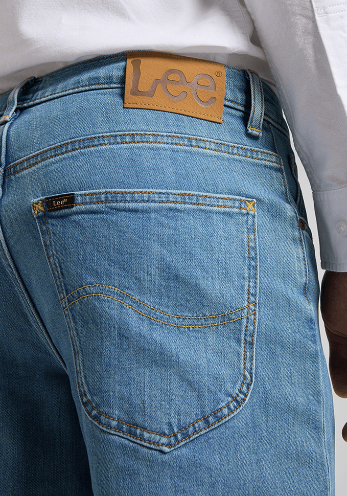 Jeans Hombre Brooklyn Classic Straight Fit Light Stone