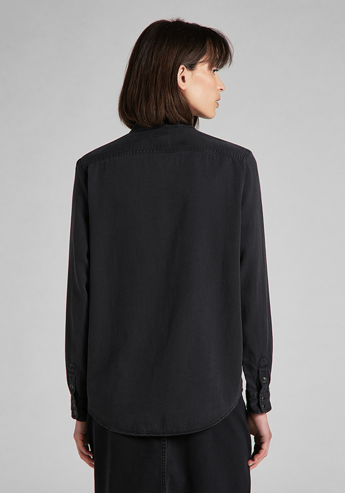 Blusa Mujer Western Shirt Black