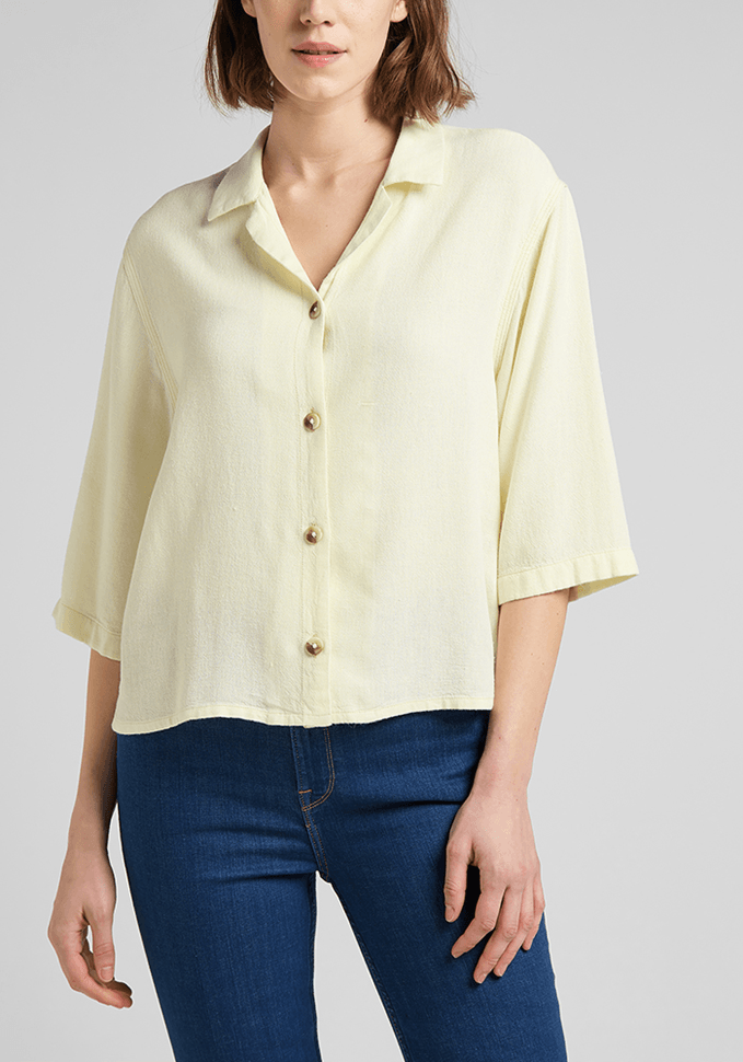 Camisa Mujer Manga Corta Service Sunwashed