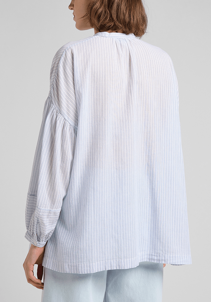 Camisa Mujer Check Bright White