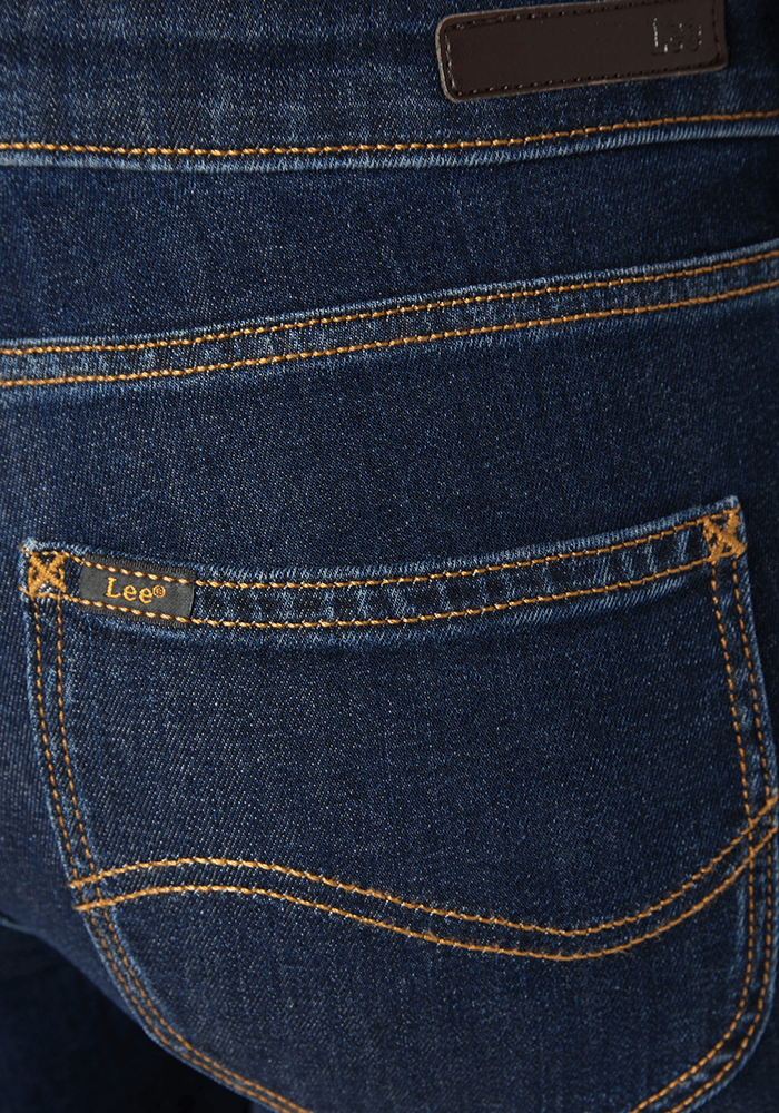 Jeans Mujer Tiro Alto Scarlett High Skinny Fit Solid Blue