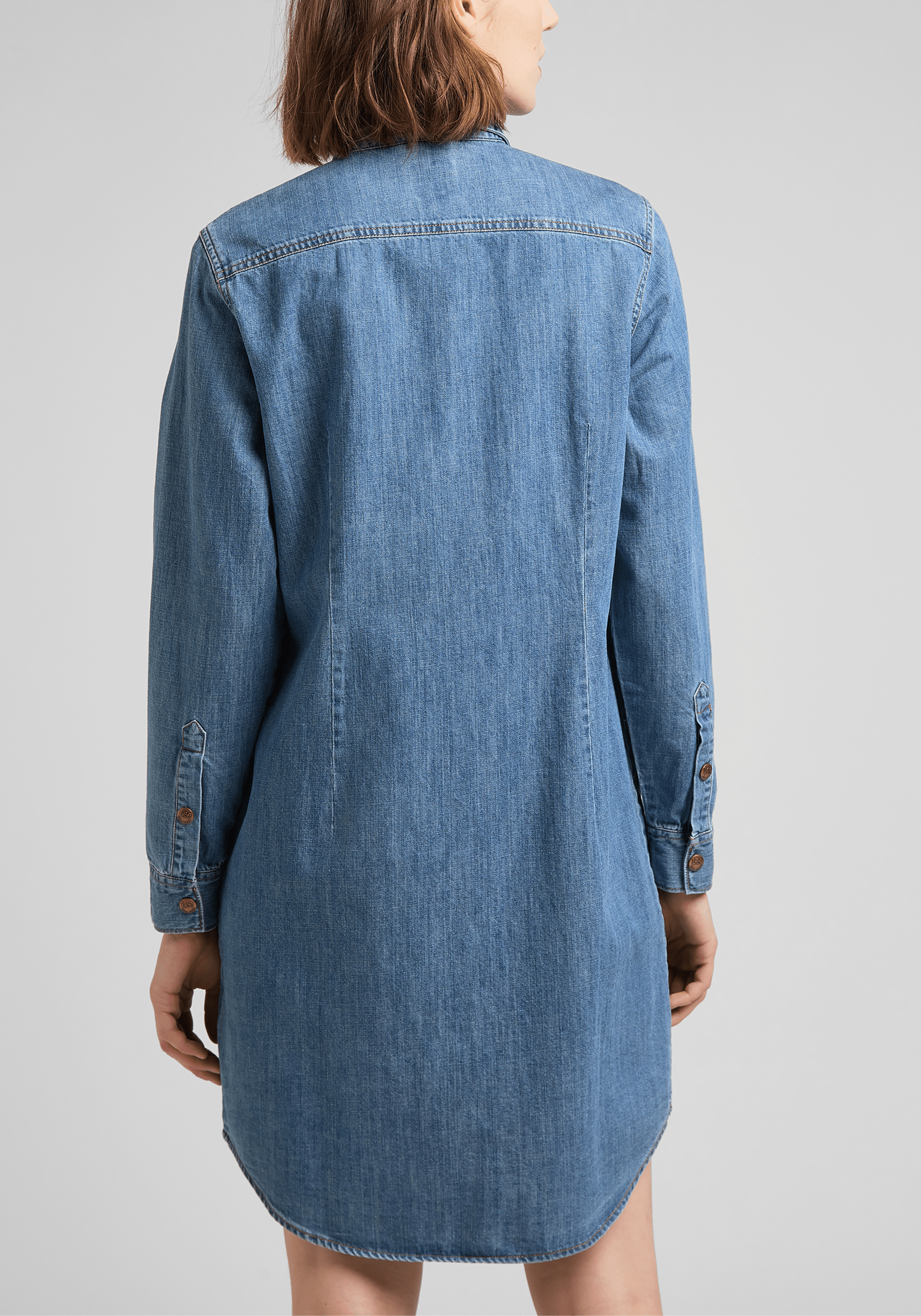 Vestido Mujer Camisero Mid Stone