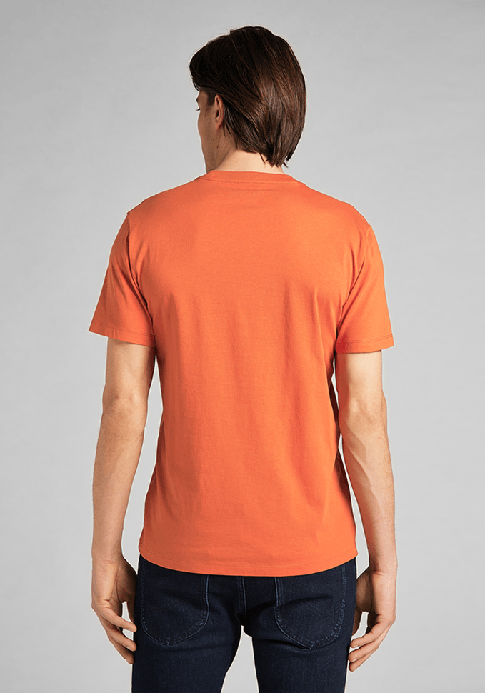 Polera Hombre Wobbly Logo Tee Burnt Ochre