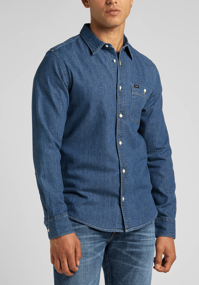 Camisa Hombre Lessure Shirt Mid Stone