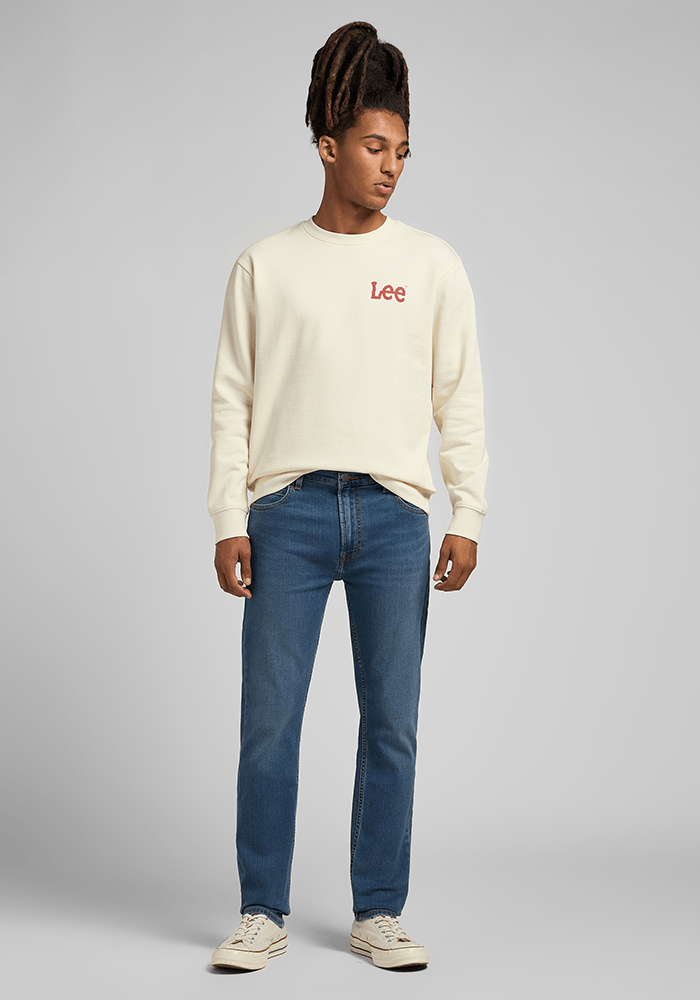 Jeans Hombre Rider Slim Fit Mid Worn Tinted