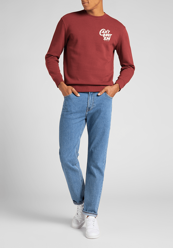 Jeans Hombre West Relaxed Straight Fit Light New Hill