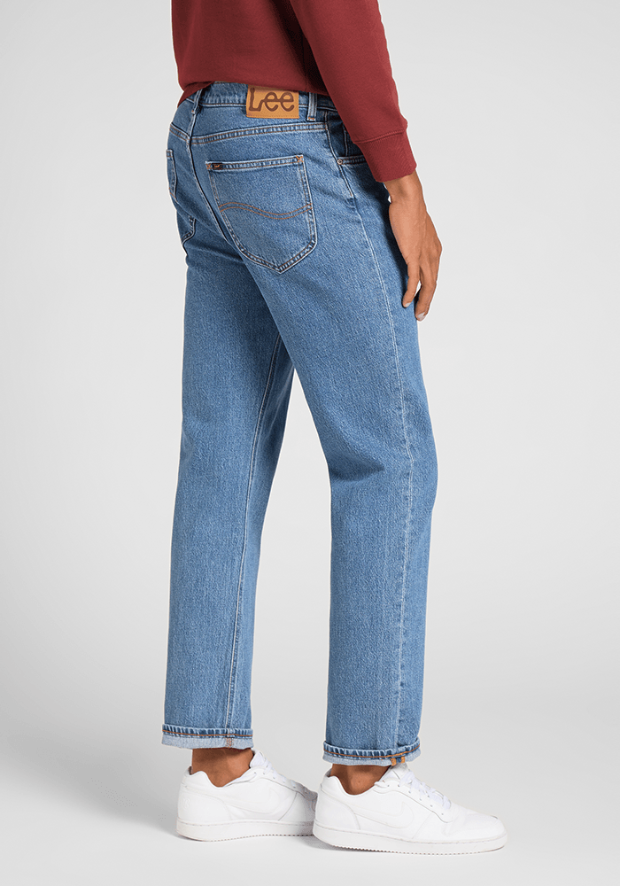 Jeans Hombre West Relaxed Straight Fit Light New Hill