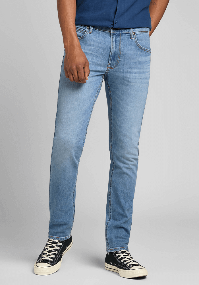 Jeans Hombre Luke Slim Fit Fresh Mid Worn In