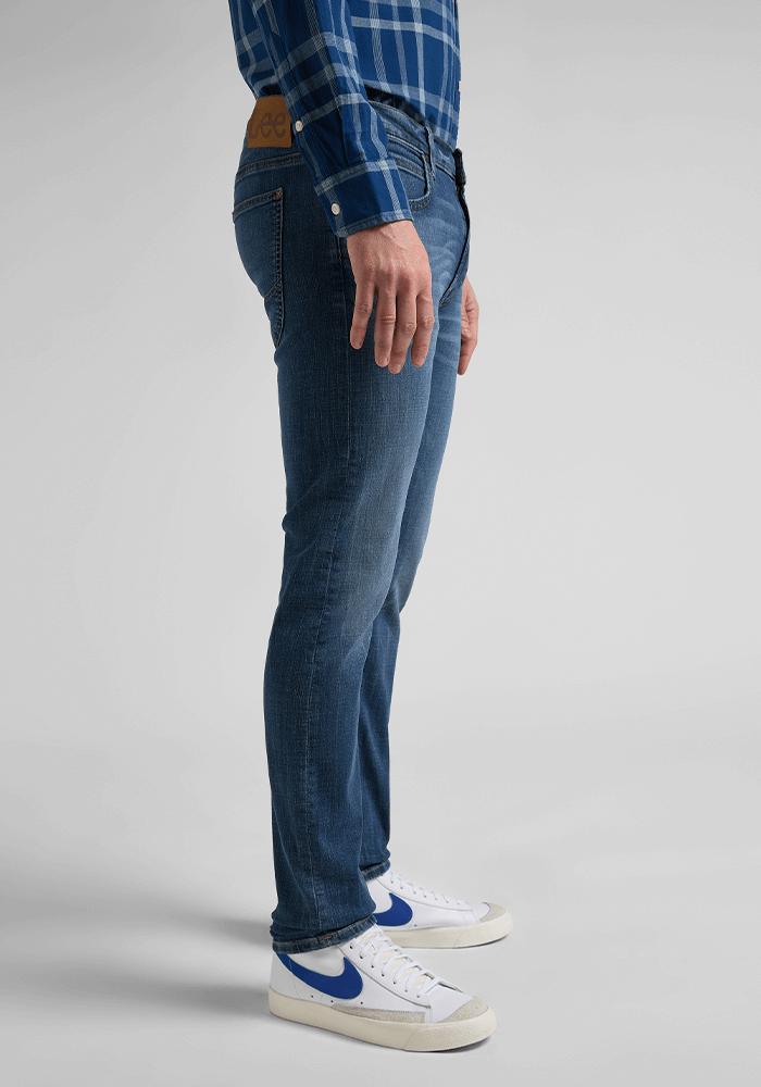 Jeans Hombre Luke Slim Fit Mid Visual Cody