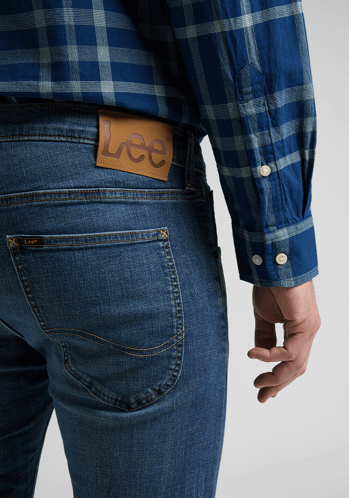 Jeans Hombre Luke Slim Fit Mid Visual Cody