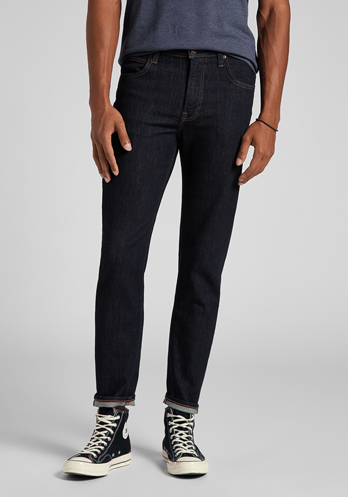 Jeans Hombre Austin Regular Tapered Fit Rinse