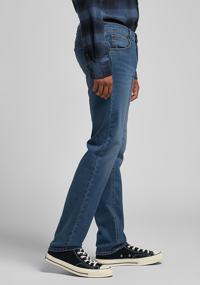Jeans Hombre Daren Regular Fit Mid Worn Tinted