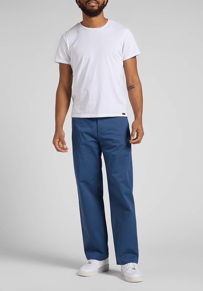 Pantalón Hombre Loose Chino Twilight Blue