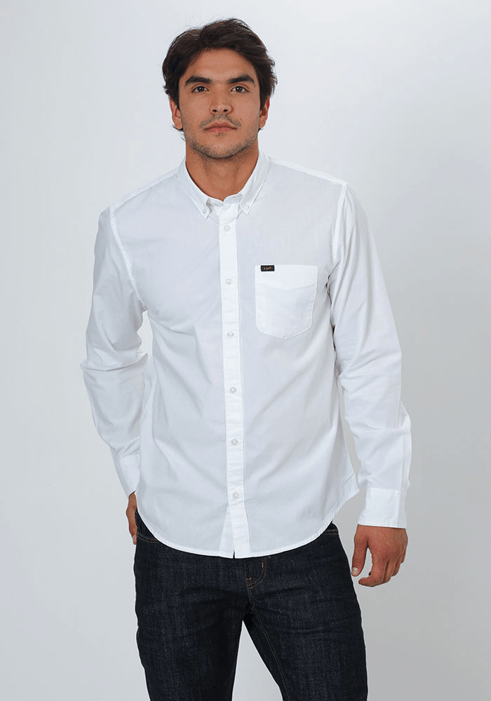 Camisa Hombre Lee® Button Down White