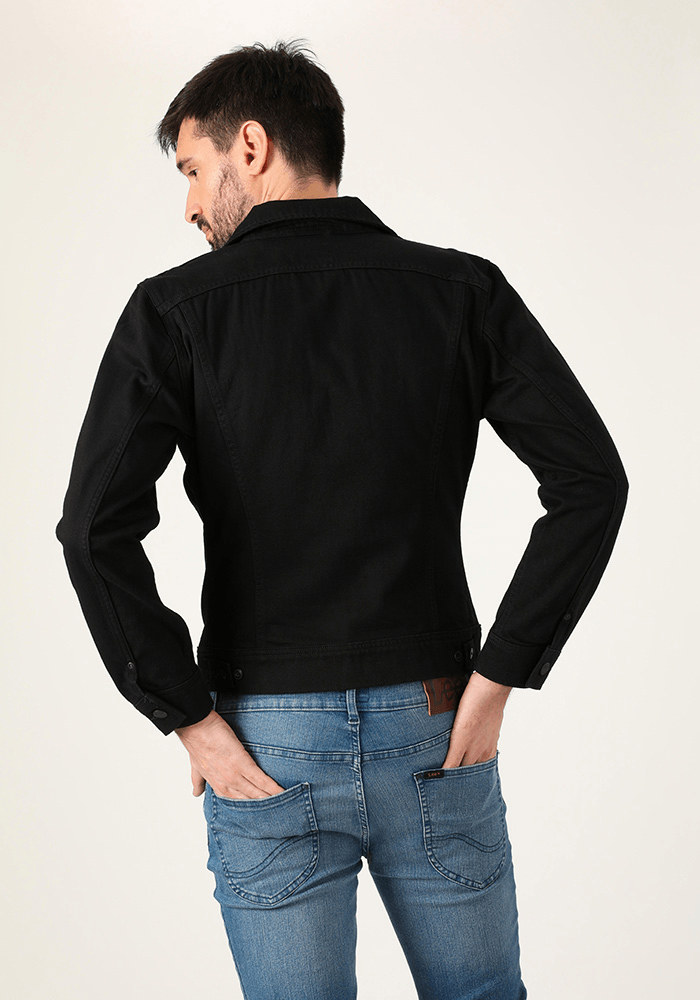 Chaqueta Hombre Slim Rider Black Rinse