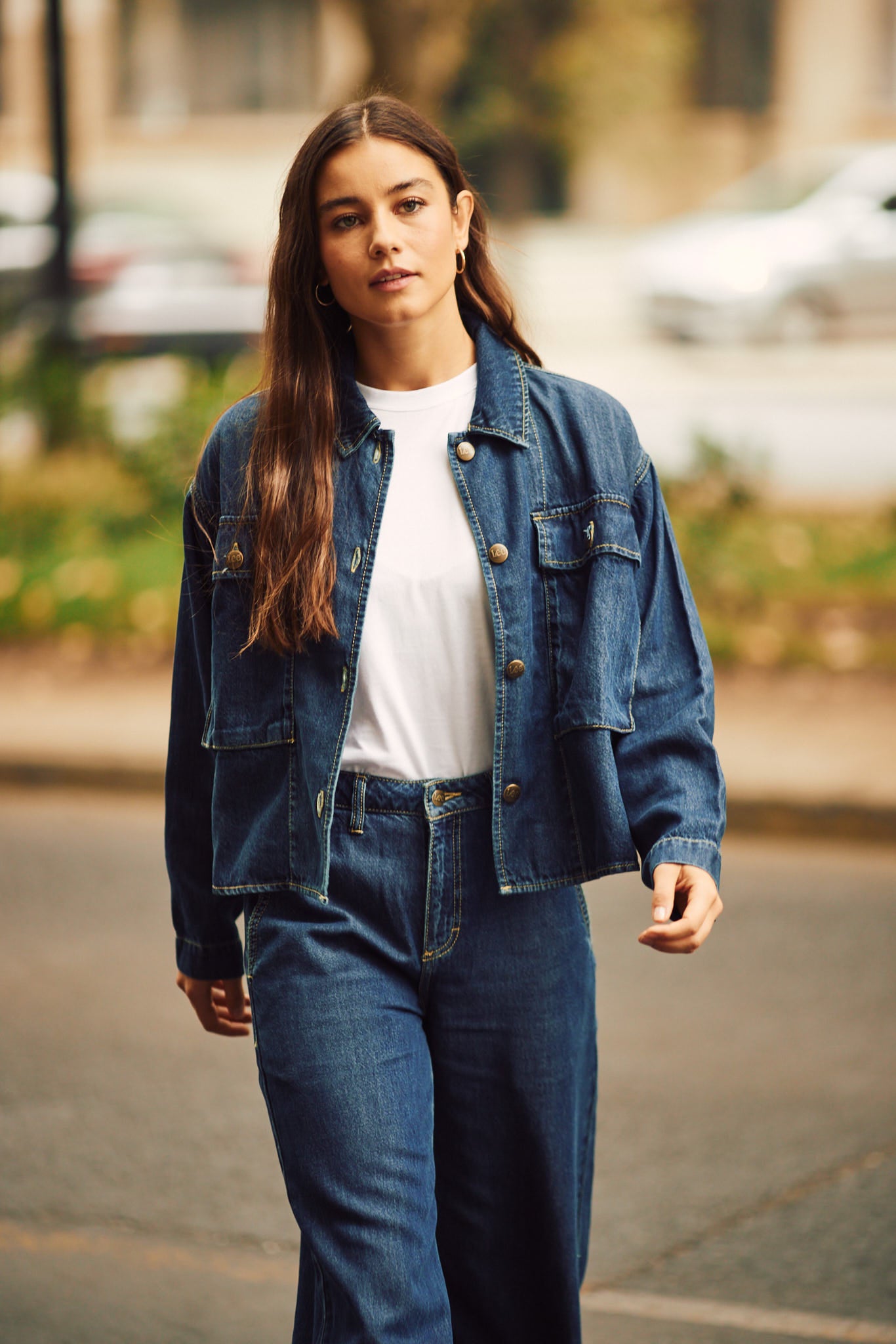 Chaqueta Lee Dirty Blue