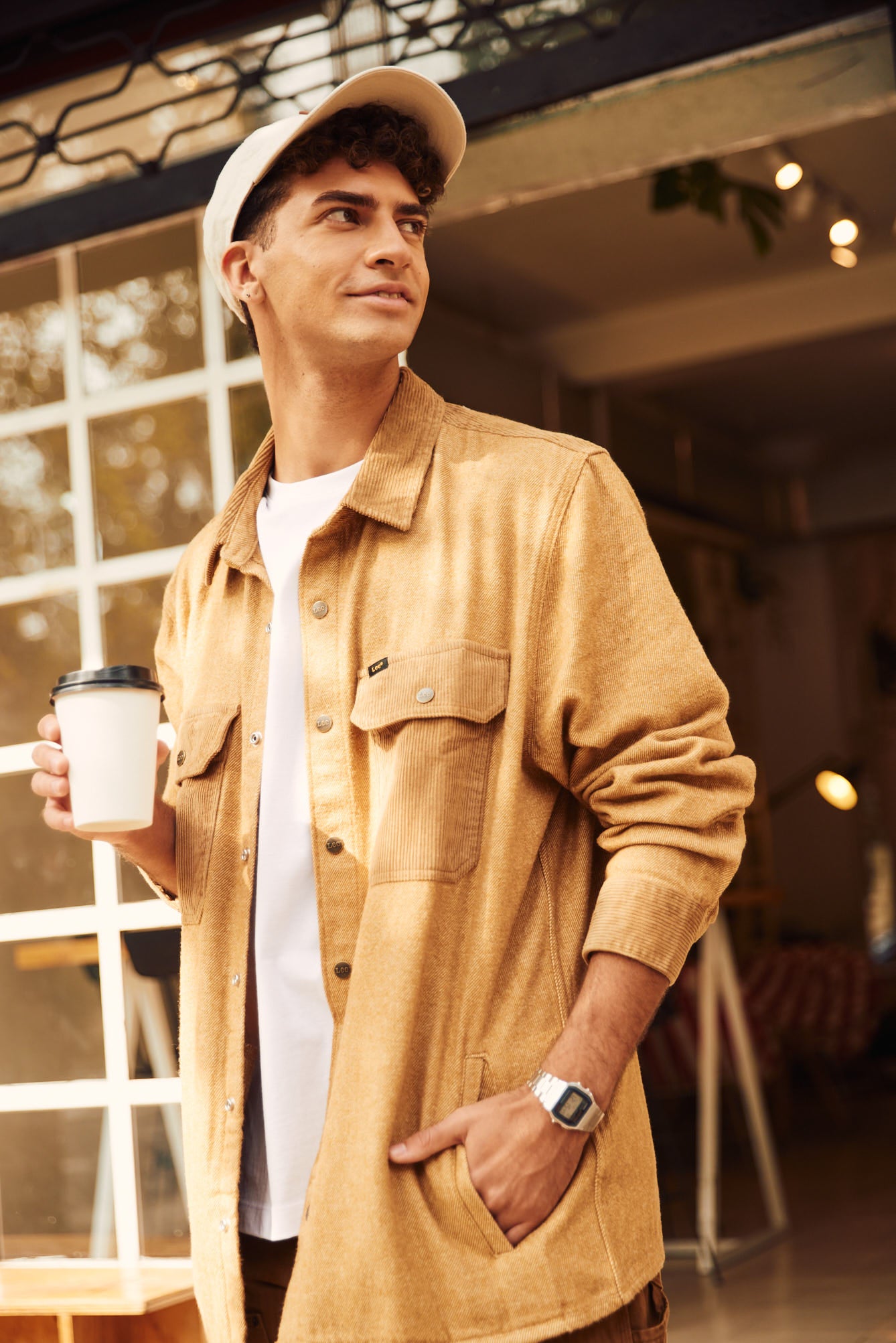 Chaqueta Lee Cotelé Beige – Lee Jeans - Main Image