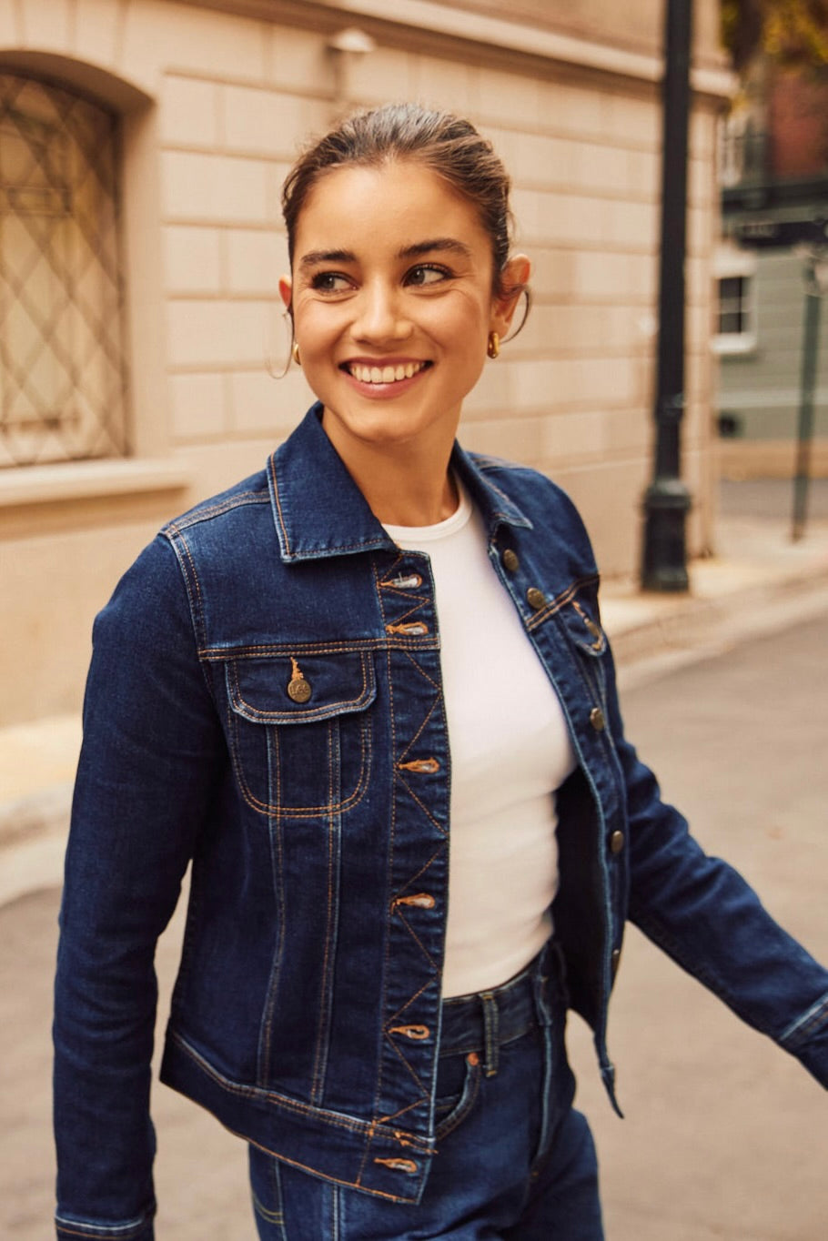 Chaqueta Mujer Slim Rider Stone