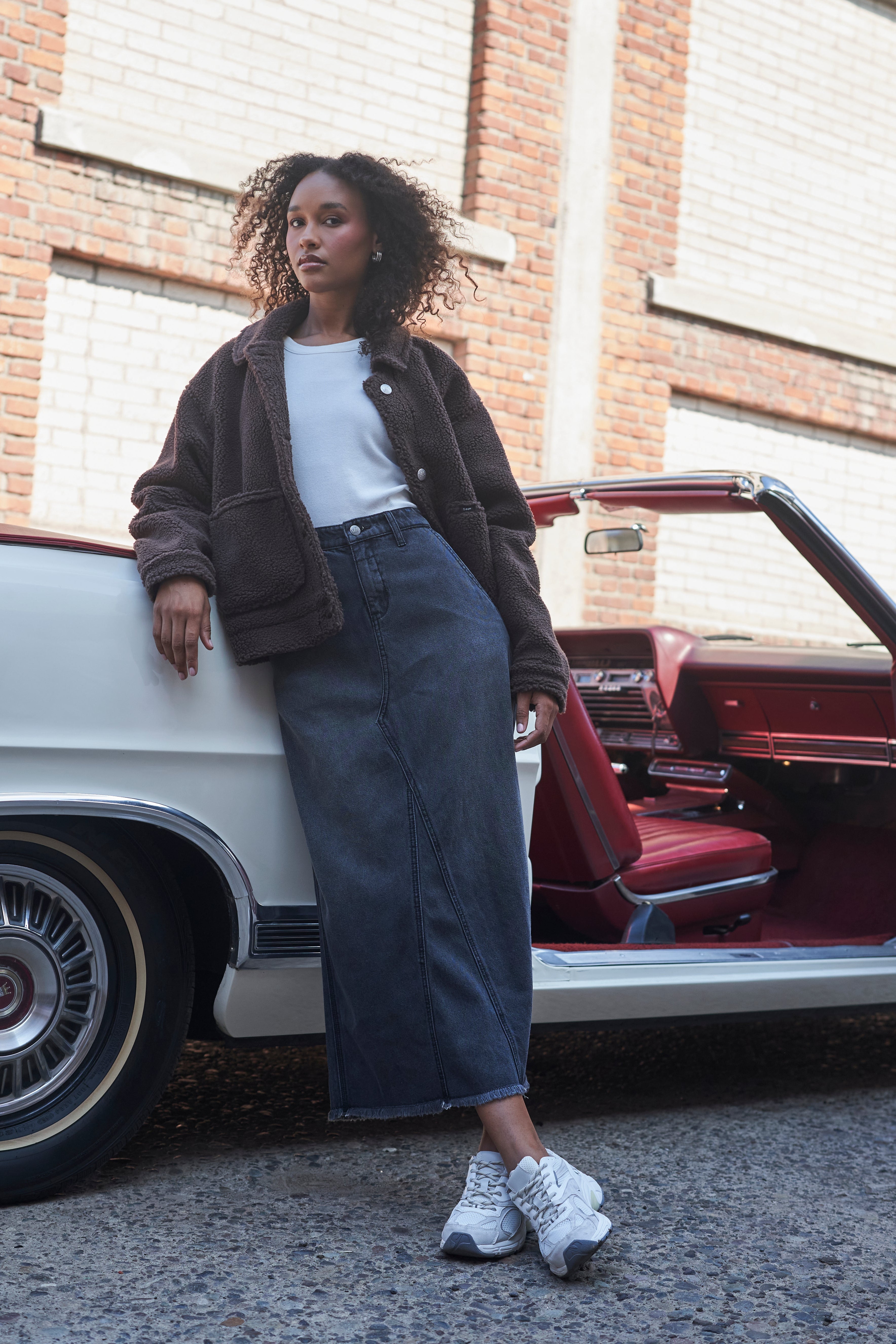 Falda Mujer Loose Negro Carpenter