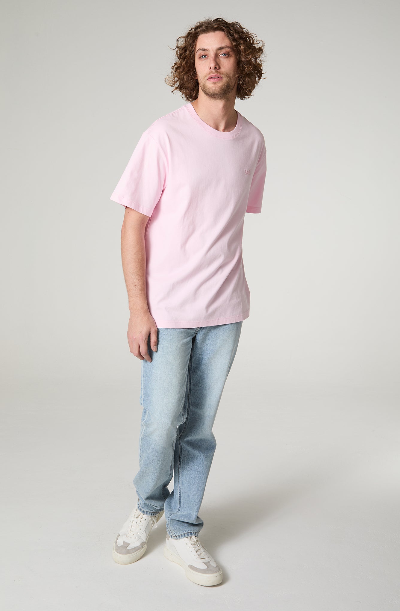 Polera Hombre Regular Fit Rosado