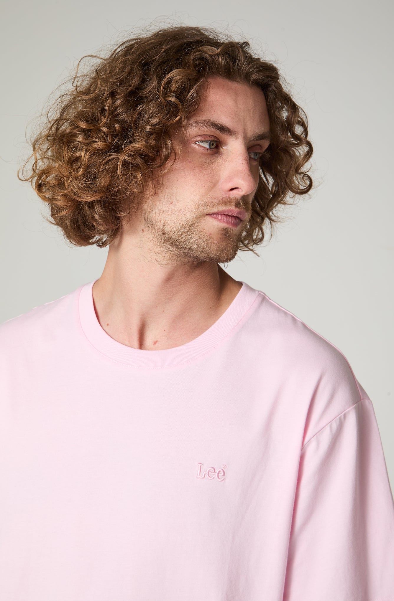 Polera Hombre Regular Fit Rosado