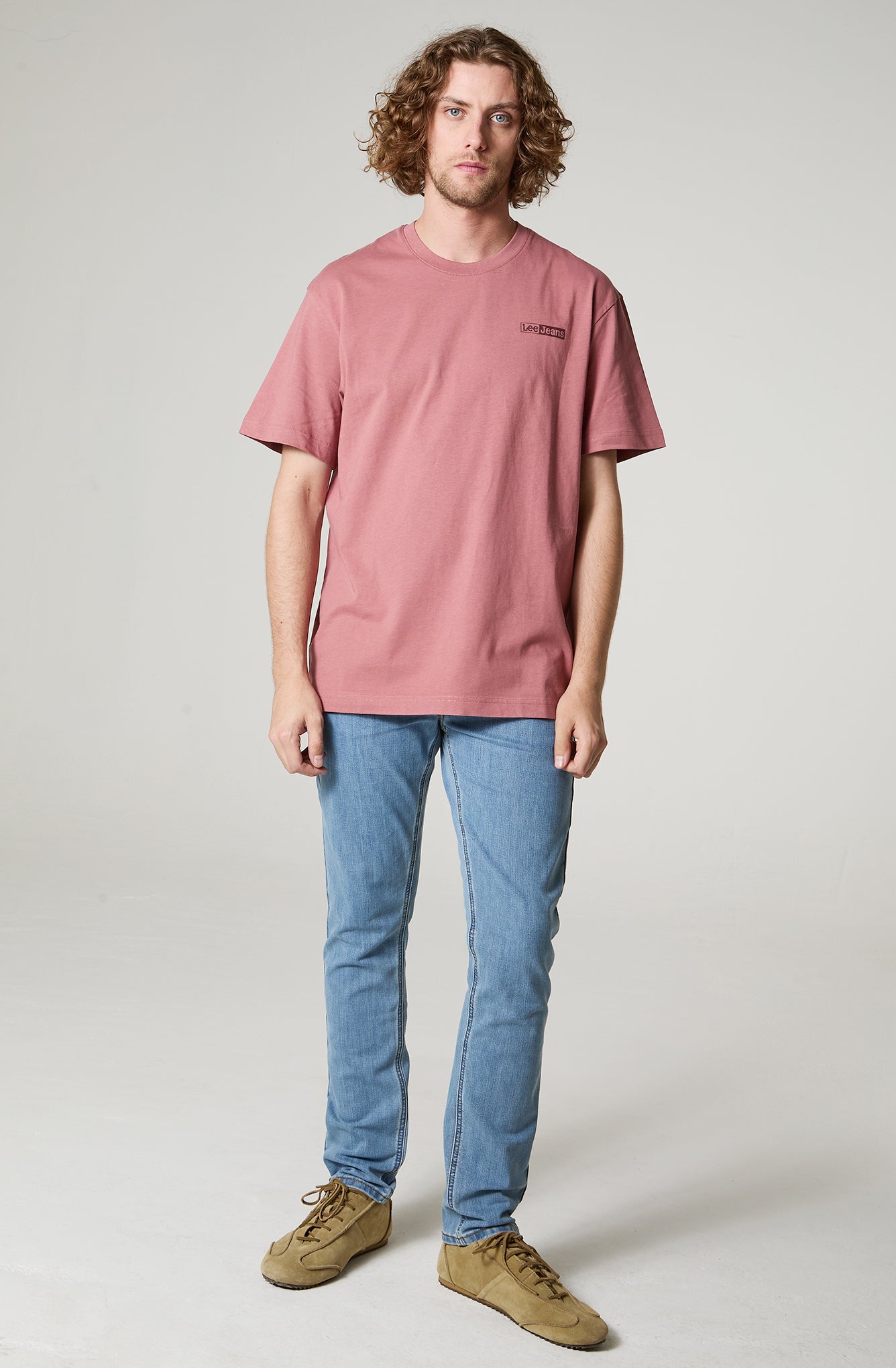 Jeans Hombre Luke Slim Tapered Fit Light Blue