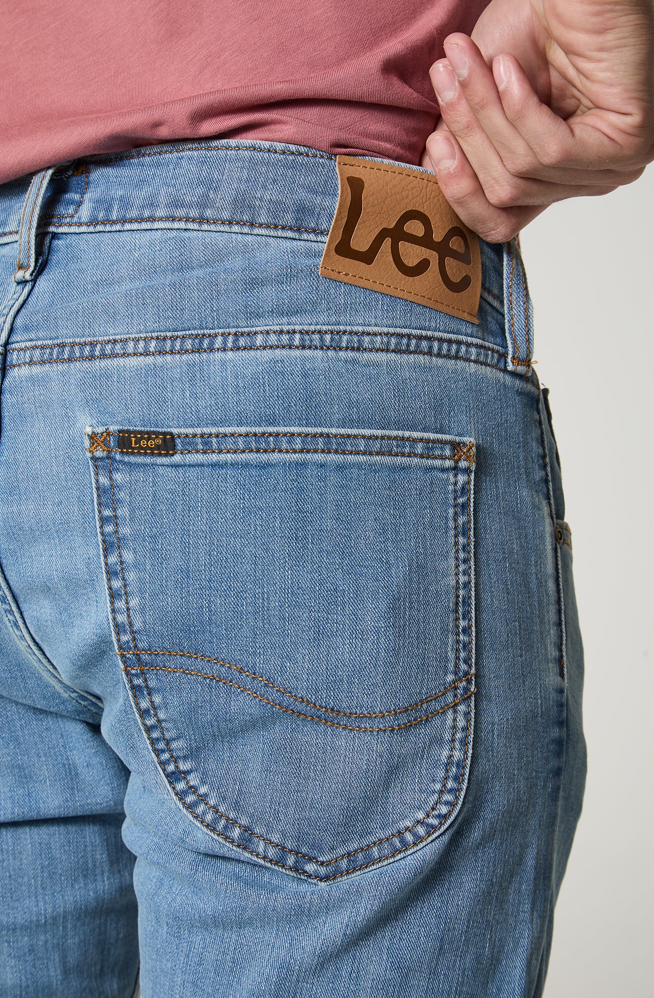 Jeans Hombre Luke Slim Tapered Fit Light Blue