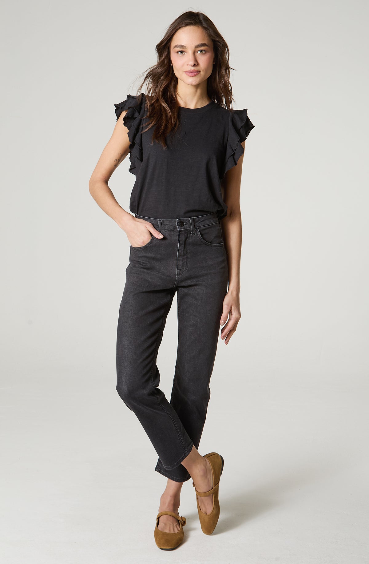 Jeans Mujer Carol Straight Fit New