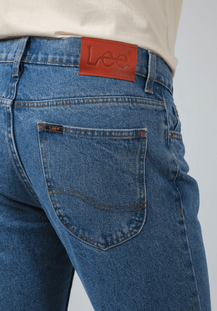 Jeans Hombre Daren Regular Fit Mid Street
