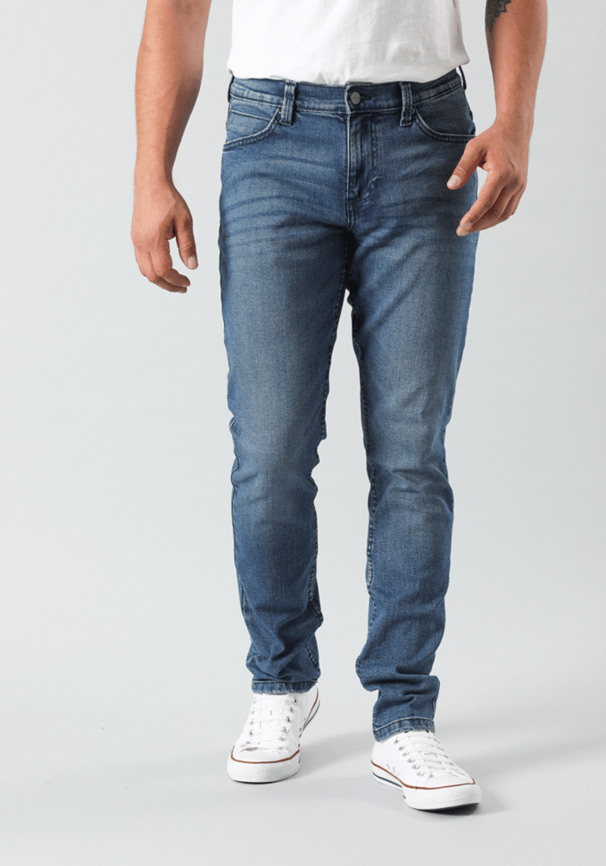 Jeans Hombre Luke Slim Fit Street Washed