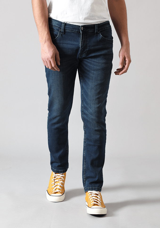 Jeans Hombre Luke Slim Fit Dark Localizado