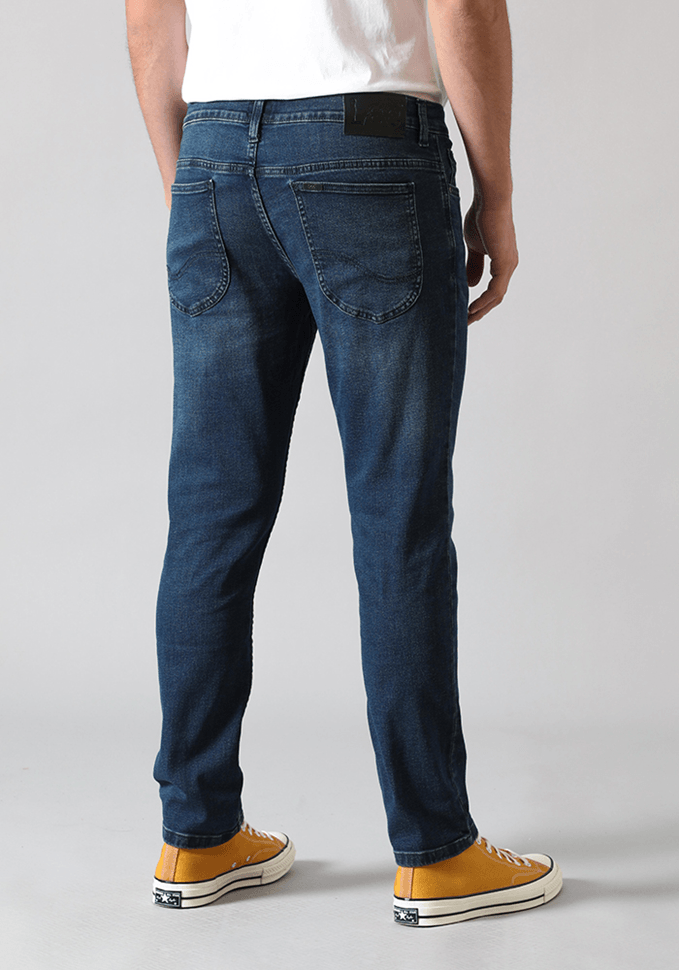 Jeans Hombre Luke Slim Fit Dark Localizado