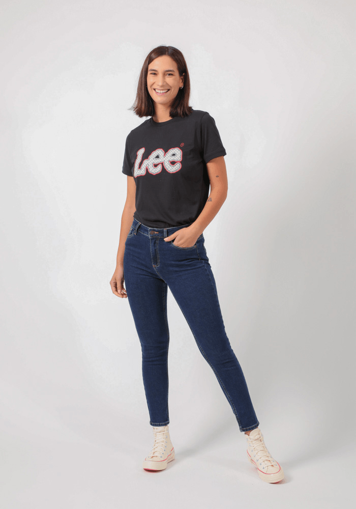 Jeans Mujer Tiro Alto Scarlett High Skinny Fit Blue Kansas