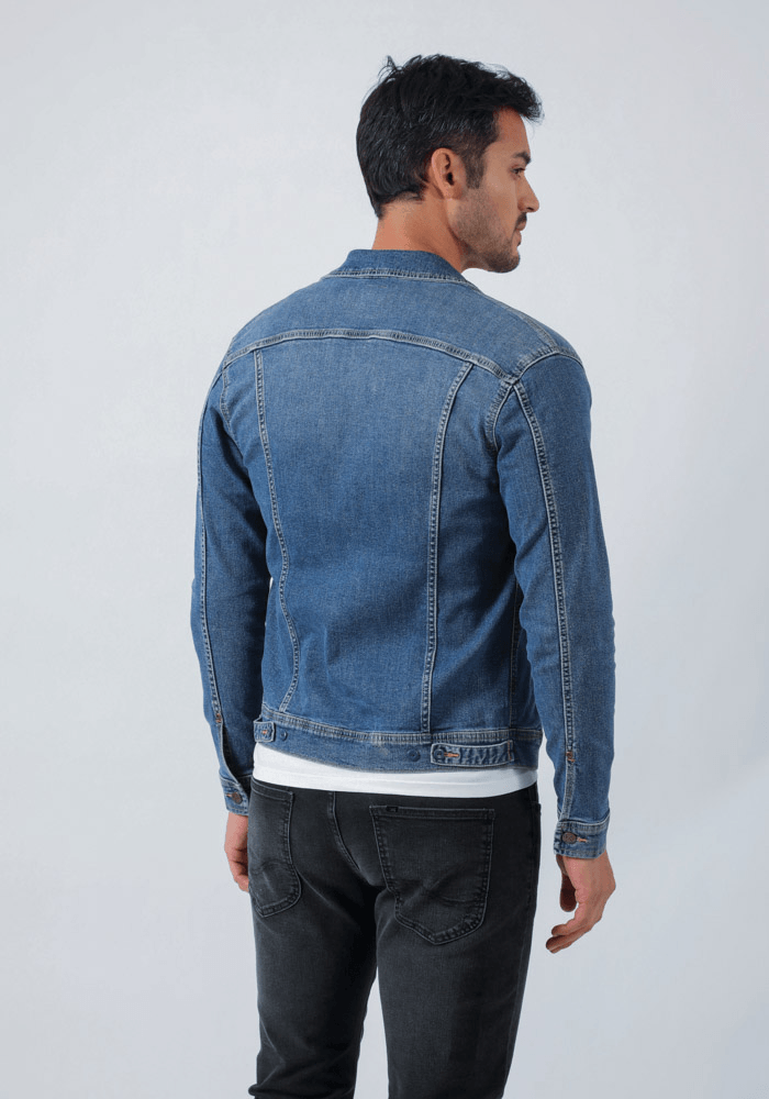 Chaqueta Hombre Slim Rider Mid Stone